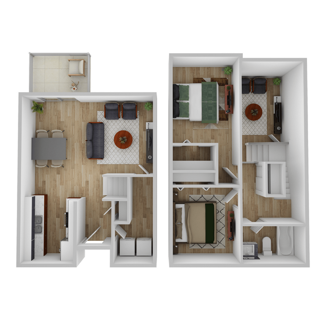 Floorplan - Quail Run Apartments