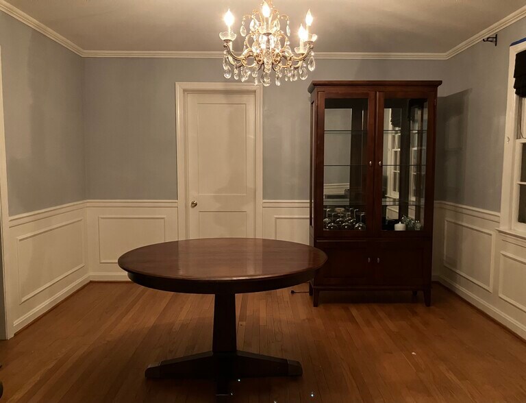 Dining and study with tall cabinet - 3741 4th St N