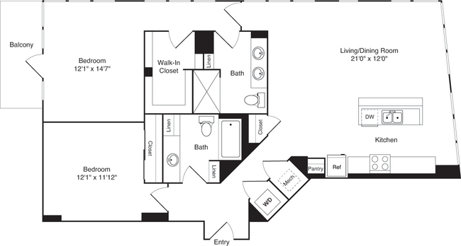 Floorplan - The Edge