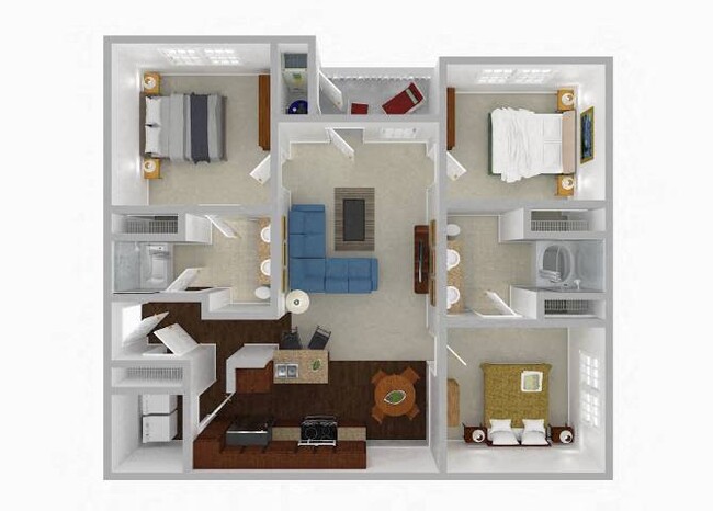Floorplan - Luxe and Legends at Morganton Park Apartme...