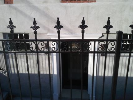 wrought iron fence - Center Lofts On Main