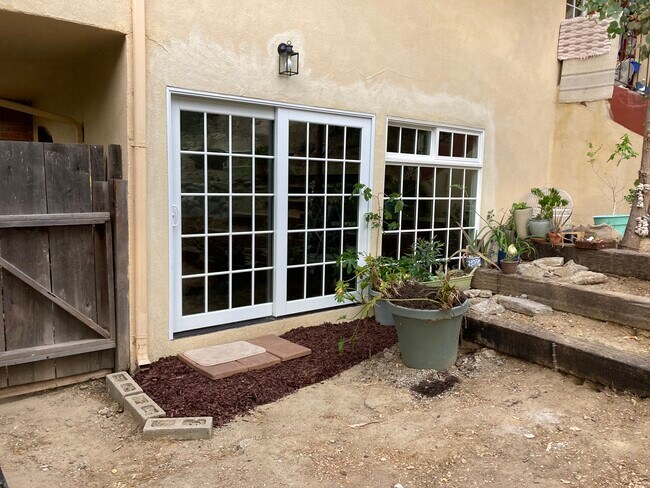 Gated garden and house entrance - 21621 Circle Trl