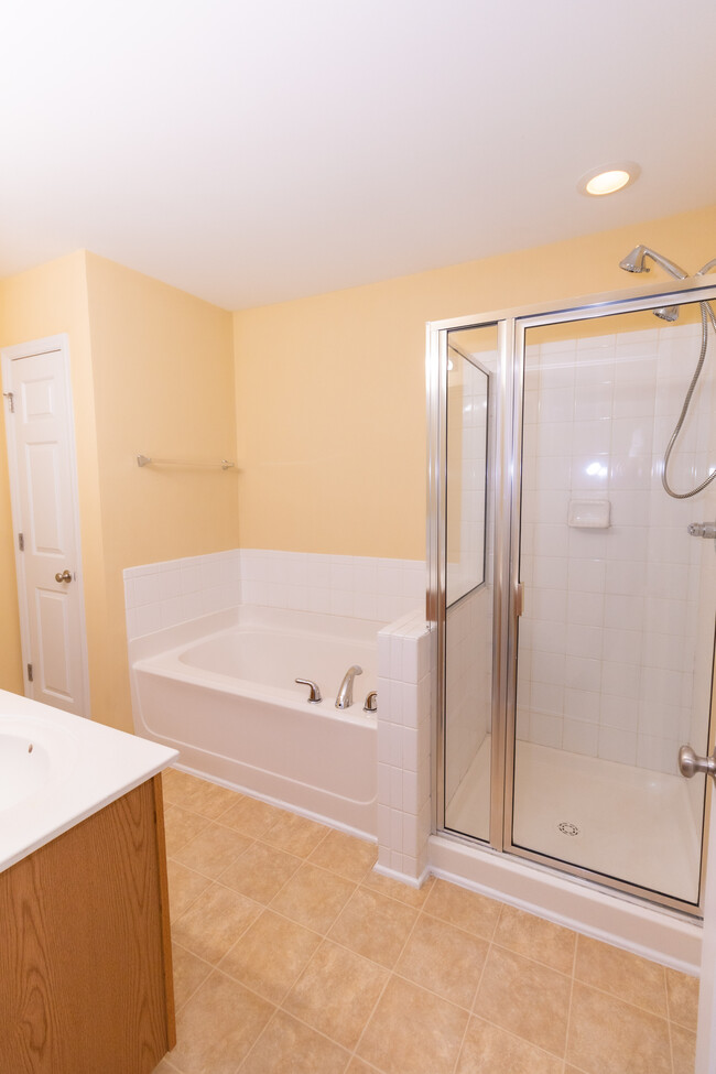 Tub & Shower in the Owner's Suite - 11710 Mezzanine Dr