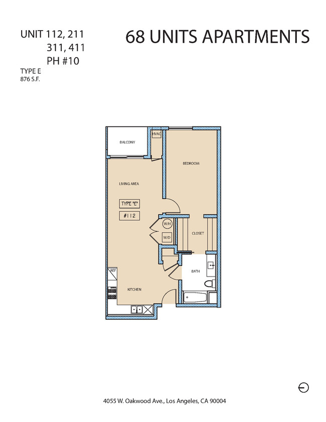 Floorplan - Hollywood Flats
