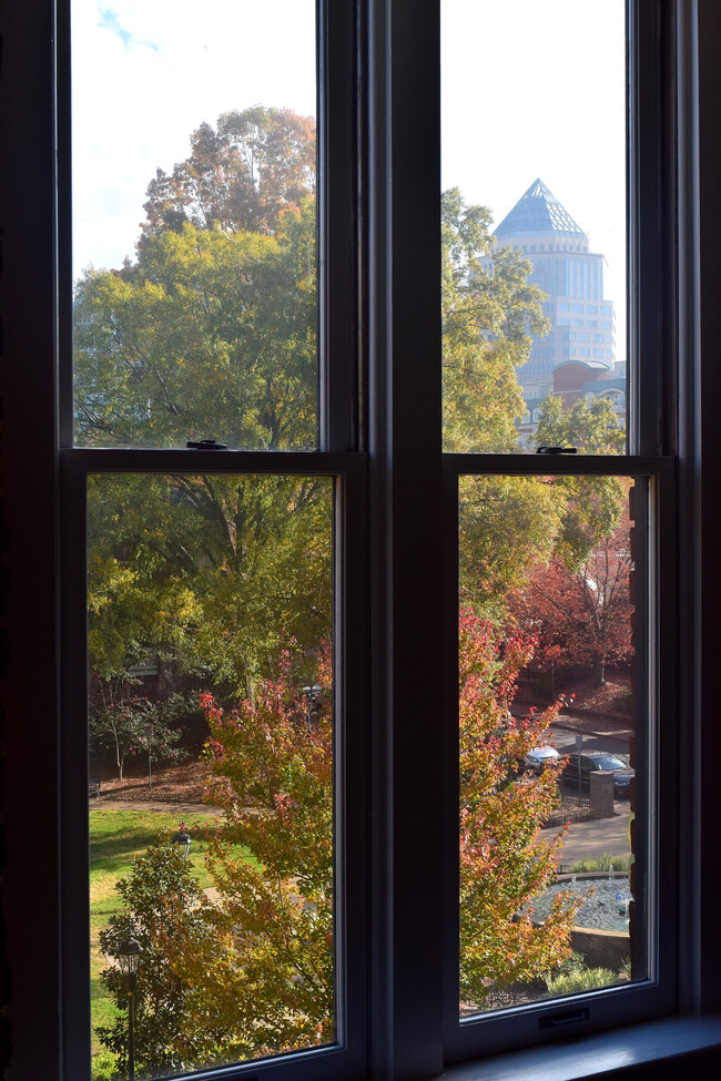 View outside breakfast area - 229 N Poplar St