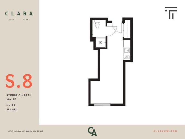 Floorplan - Clara Apartments