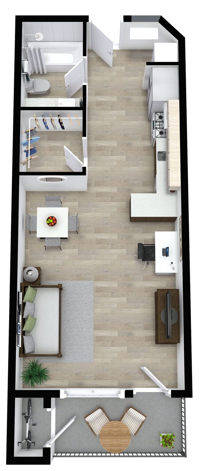 Floorplan - Waterford Terrace Apartments