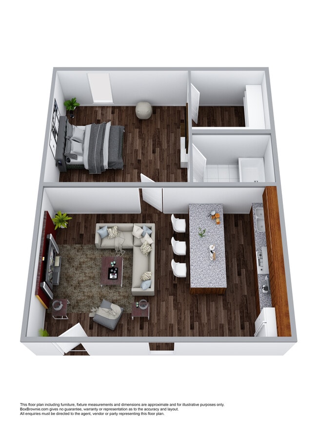 Floorplan - The Flats at Gum Drive