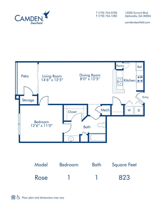 Floorplan - Camden Deerfield