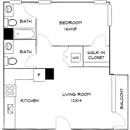 Floorplan - Southgate Towers