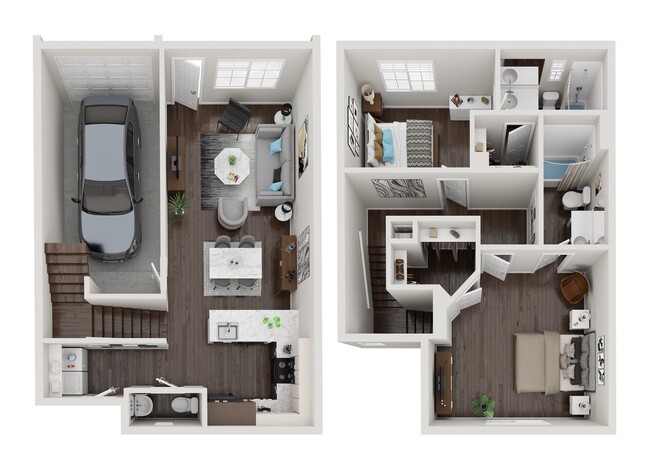 Floorplan - San Vicente Townhomes