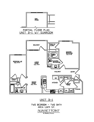 Unit B-1 - Sunset Pointe Apartments