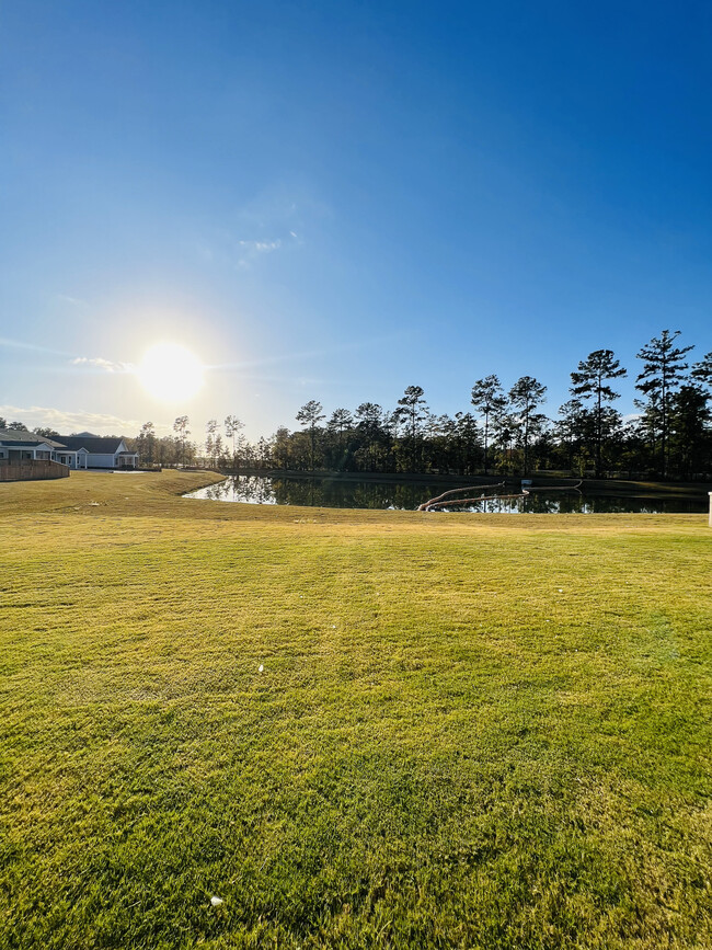 Back Yard w/ Water View - 207 Parkwood Vista Way