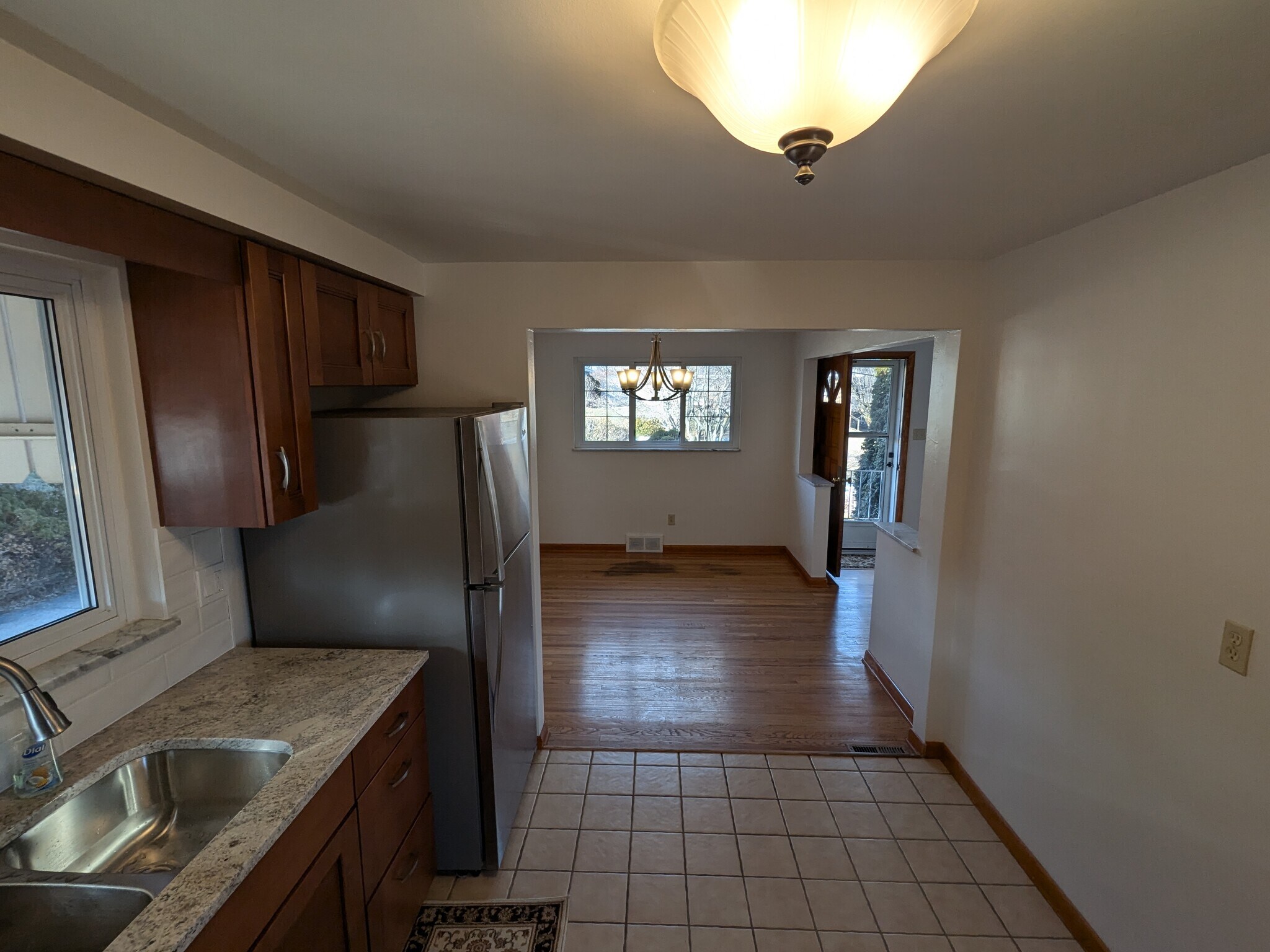 View of dining room from kitchen - 113 High St