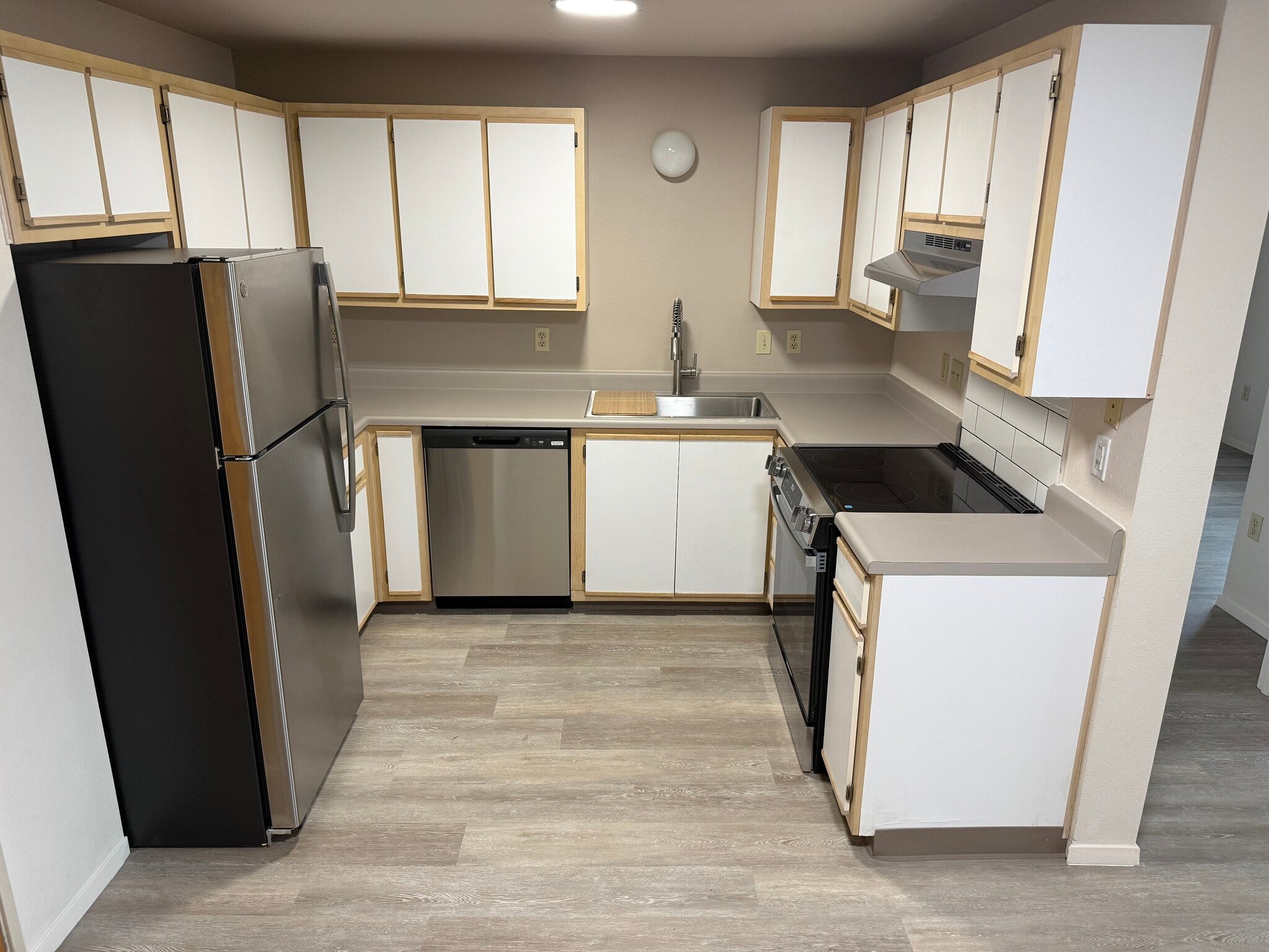 Kitchen - Rose City Center Apartments - 55 and Over