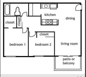2BR/1BA - Lincoln Glen Apartments