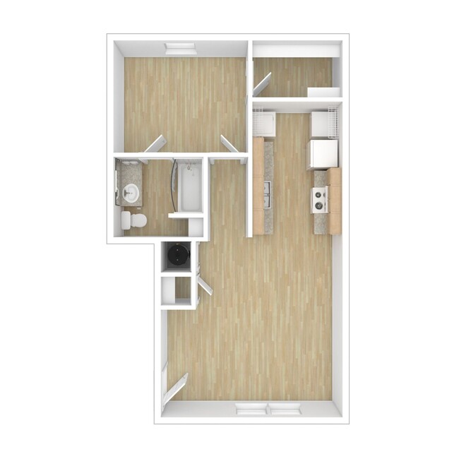 Floorplan - Parkridge Apartments