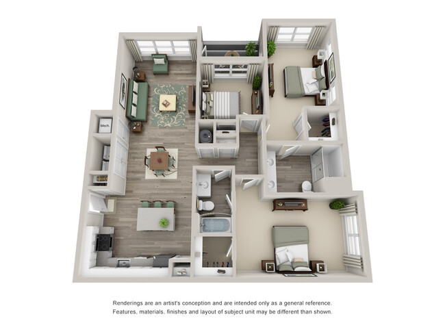 Floorplan - Jefferson Place Apartments