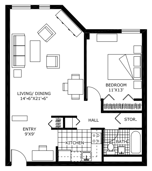 Floorplan - 28 Exeter at Newbury