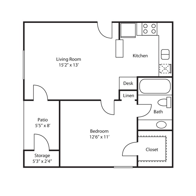 Floorplan - Mirada at La Jolla Colony Apartments