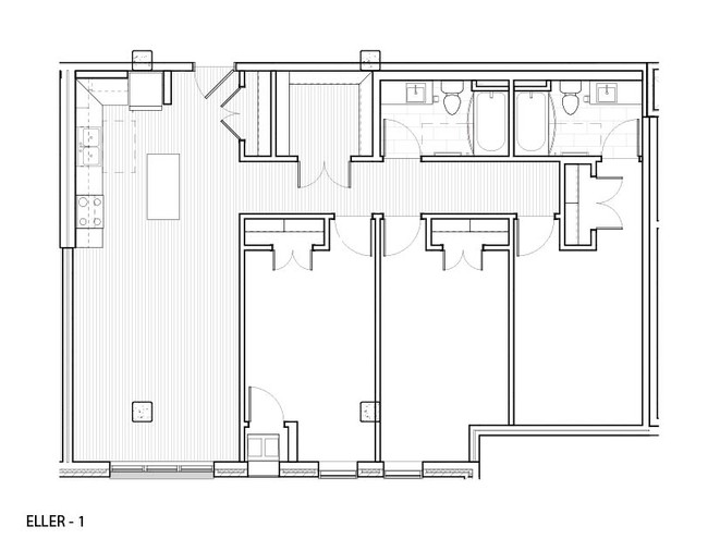 Floorplan - East Town Apartments