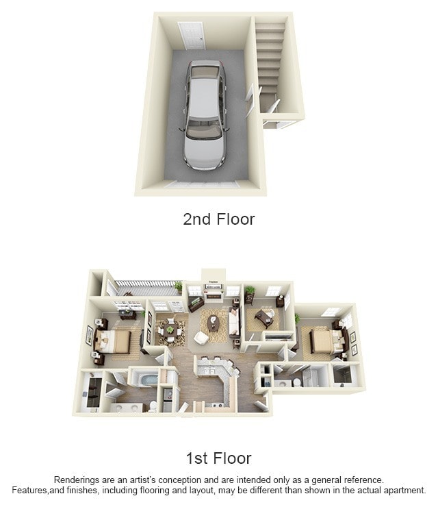 Floorplan - Bentley Place Apartments