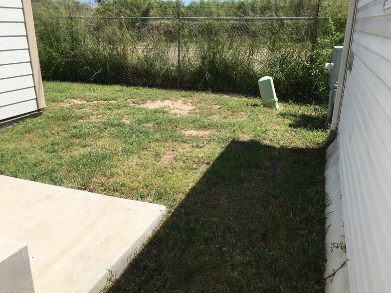 Backyard-back view - 2809 Melanie Dr