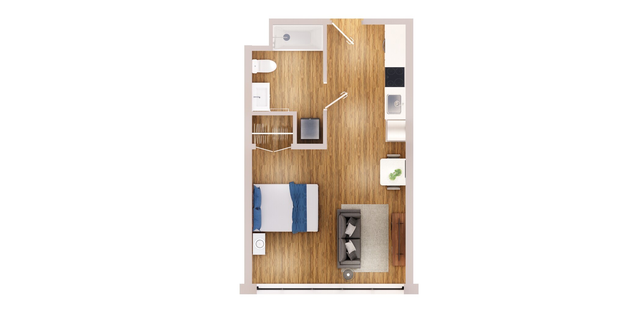 A1 - Studio - Eleven East Pleasant