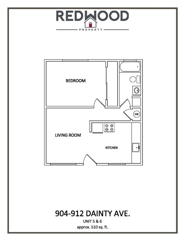 Floorplan - Dainty Apartments