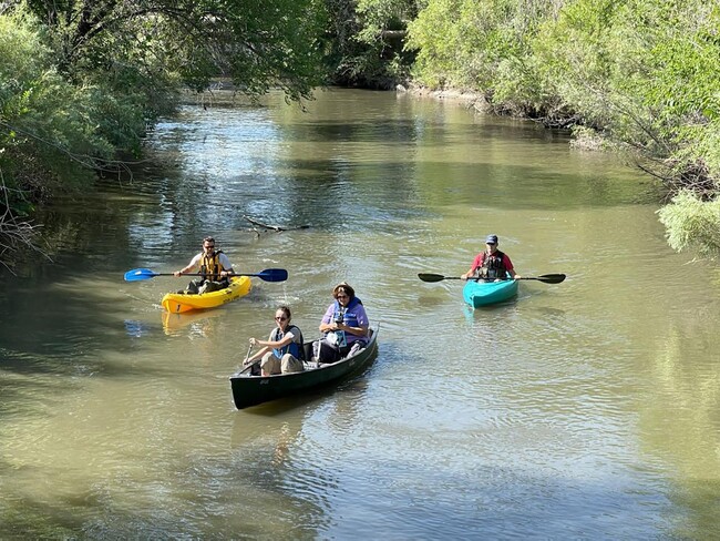 Kayaking across the street - 918 n Cornell st