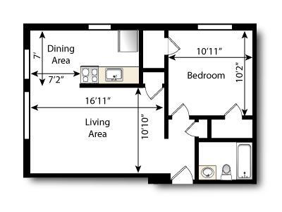 Floorplan - Belmore Apartments