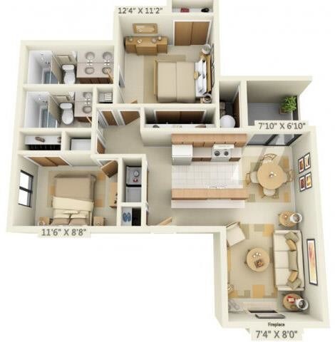 Floorplan - Pheasant Pointe