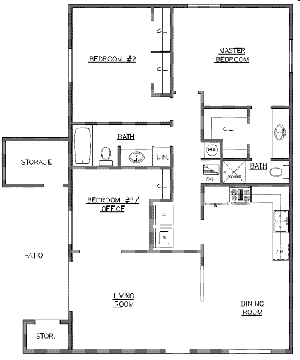 Valley Oak 3/2 - Ironwood Condominiums