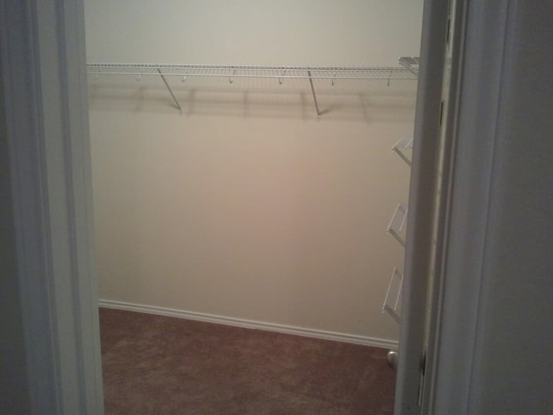Walk in closet in Master - 10910 Burning Lamp