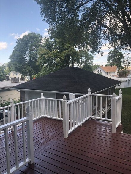 Back Yard Deck - 114 E 13th St