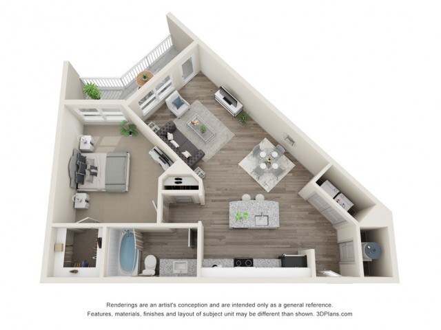 Floorplan - The Mezz at Fiddlers Green