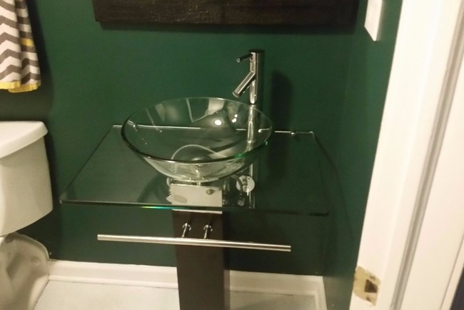 Modern bathroom sink - 2005 S Finley Rd