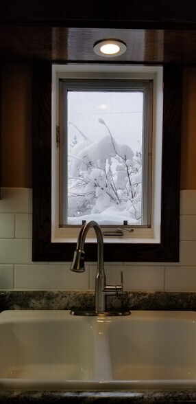 View from Kitchen Sink - 815 Railroad Ave