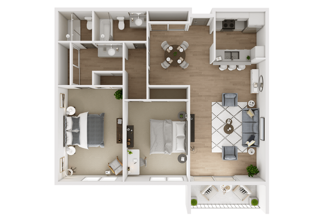 Floorplan - The Riley at Belmont Hills