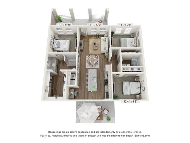 Floorplan - Allier Port Wentworth