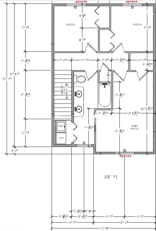 Upstairs Floorplan - 3294 Cabernet Dr