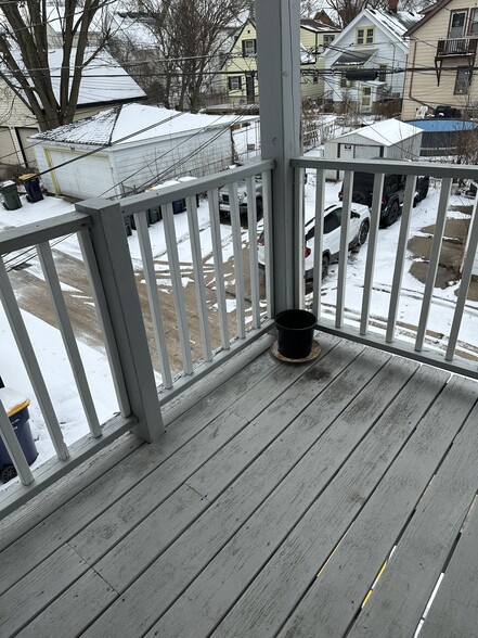 Private Upstairs Balcony - 1731 S 60th St