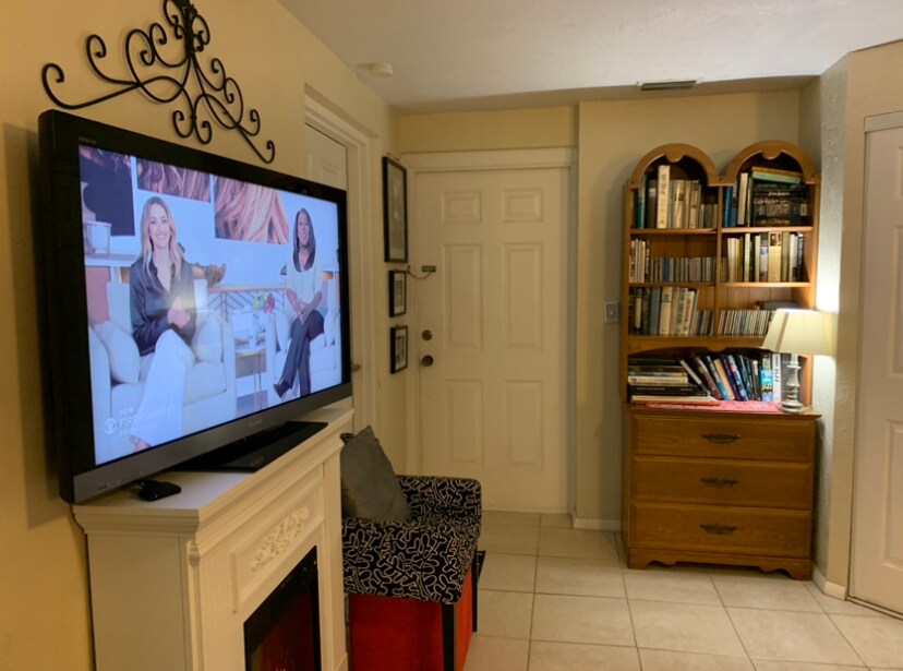 The second TV is in your bedroom - 5703 Murdock Ave