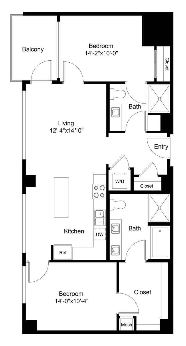 Floorplan - The Larking