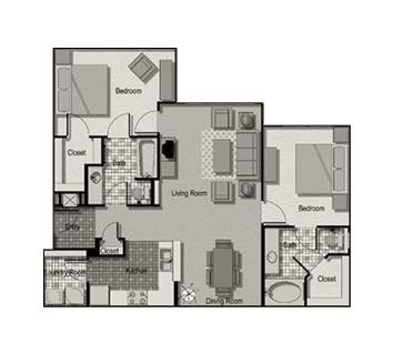 Floorplan - Columbia Peoplestown