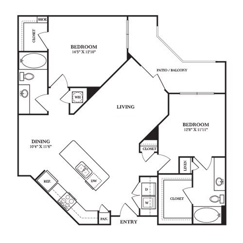 Floorplan - Rocklyn at Samuels Ave