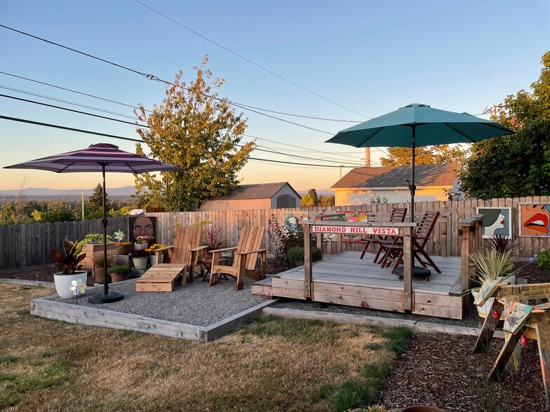 Backyard Seating Area - 12815 NE Fremont St