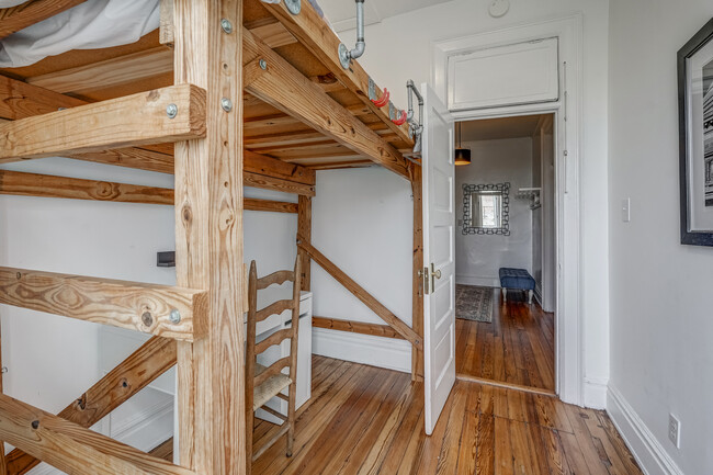 Bedroom #2 w/ desk under loft bed - 719 N Meadow St