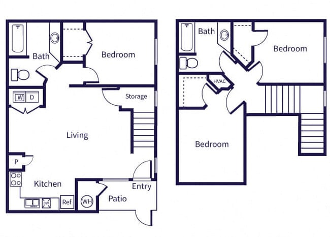 Floorplan - Fountains at Tidwell Apartments & The Enclave