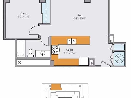 1BR/1BA - Clyde Manor